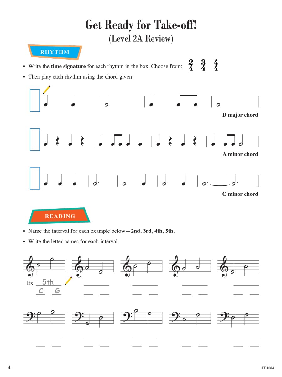 Piano Adventures All-In-Two Level 2B Lesson/Theory