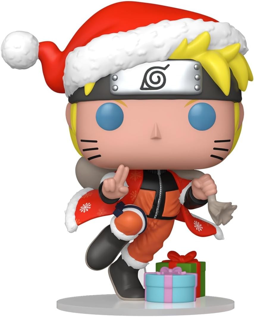 Funko Pop! Plus: Naruto Shippuden - Naruto Uzumaki - (Holidays) - Vinyl-Sammelfigur - Geschenkidee - Offizielle Handelswaren - Spielzeug Für Kinder und Erwachsene - Anime Fans