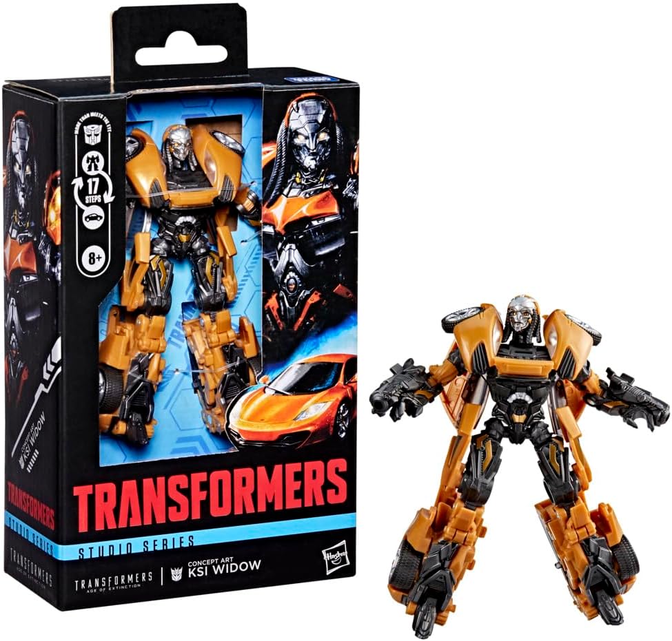 Transformers Studio Series Age of Extinction Deluxe Class Concept Art KSI Widow Action Figure