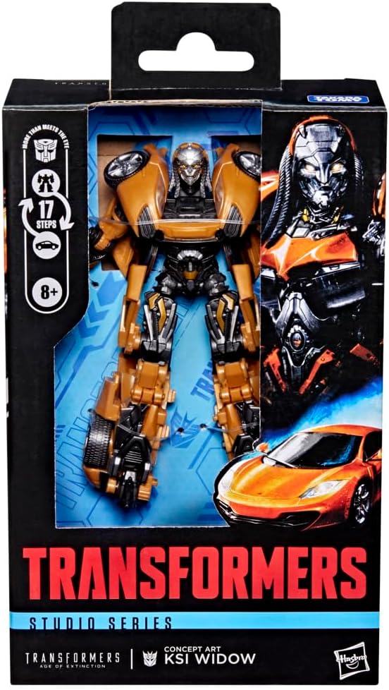 Transformers Studio Series Age of Extinction Deluxe Class Concept Art KSI Widow Action Figure