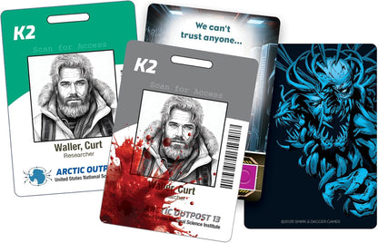 Smirk & Dagger, This Game is Killer Frozen Horror - for Ages 14 and Up, 4 to 10 Players