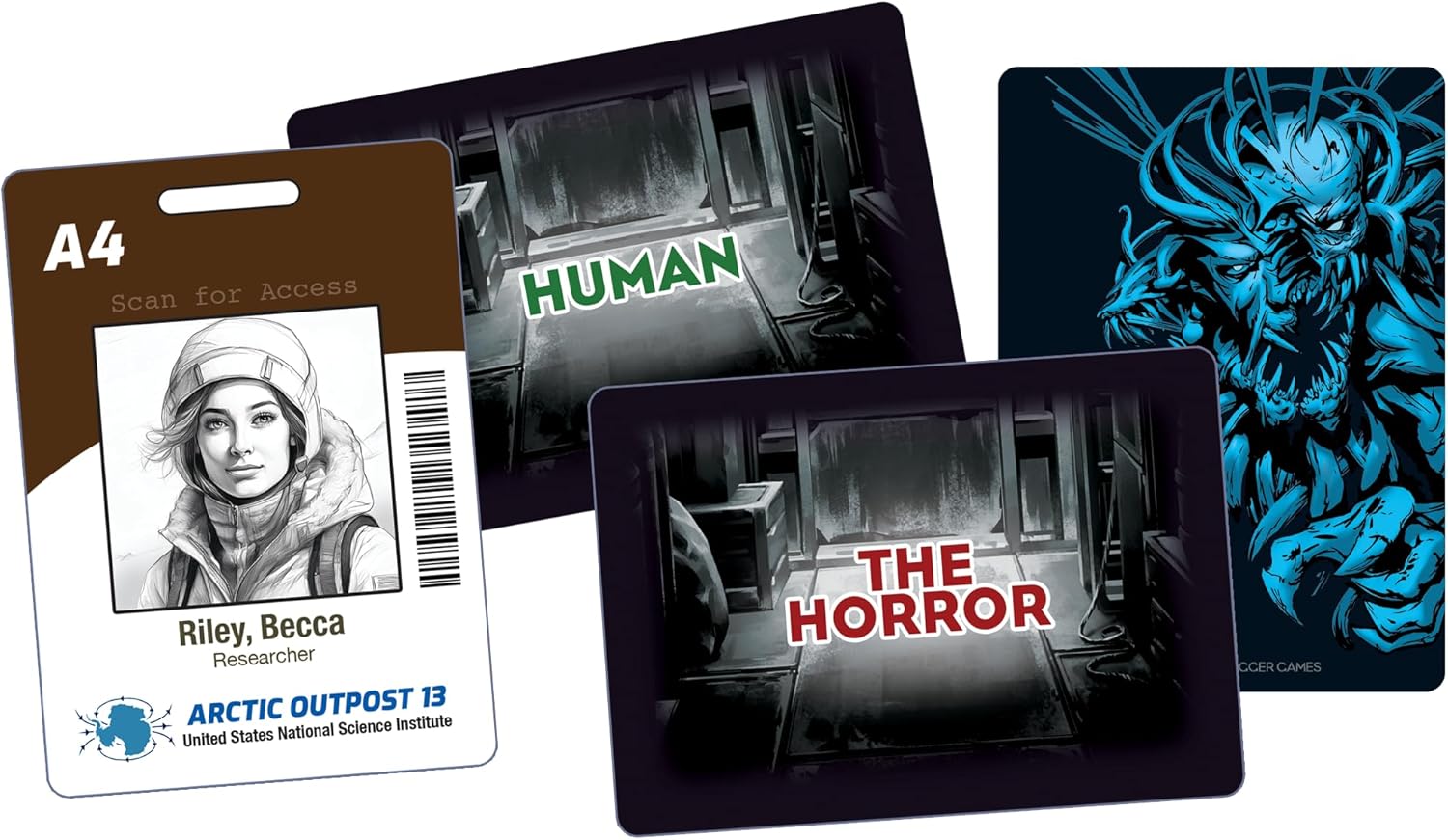 Smirk & Dagger, This Game is Killer Frozen Horror - for Ages 14 and Up, 4 to 10 Players