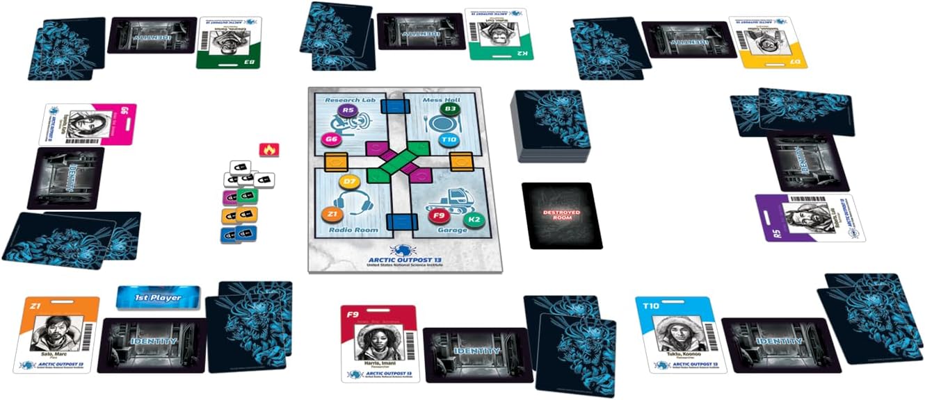 Smirk & Dagger, This Game is Killer Frozen Horror - for Ages 14 and Up, 4 to 10 Players