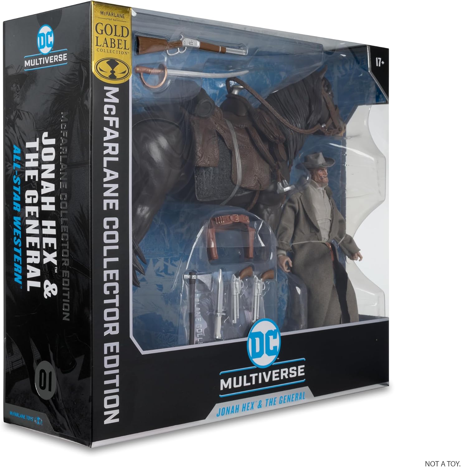DC Multiverse - All-Star Western - 7" Jonah Hex with The General Megafig 2Pk