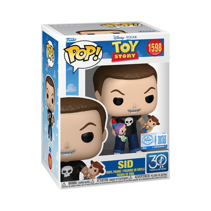 Funko Pop! Disney: Toy Story 30th - Sidney Sid Phillips - Sid - die Toys Sind Los! - Vinyl-Sammelfigur - Geschenkidee - Offizielle Handelswaren - Spielzeug Für Kinder und Erwachsene - Movies Fans