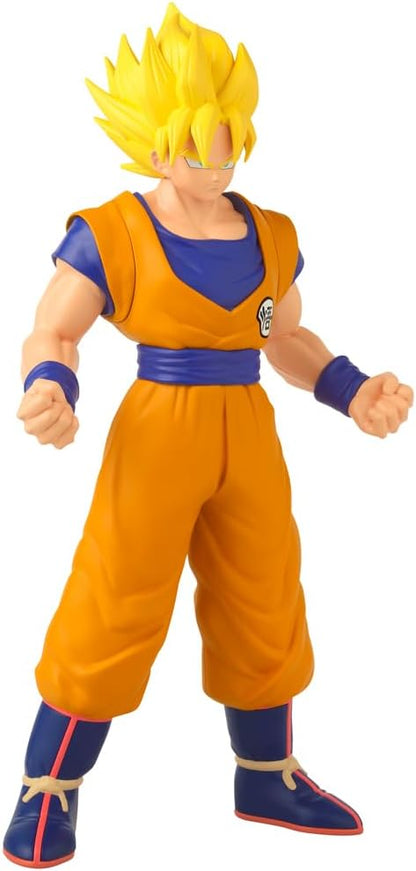 BANDAI Dragon Ball Riesenfigur Goku Super Saiyan, 40,6 cm, bewegliches Spielzeug der Dragon Ball-Serie, für Kinder und Sammler (38771