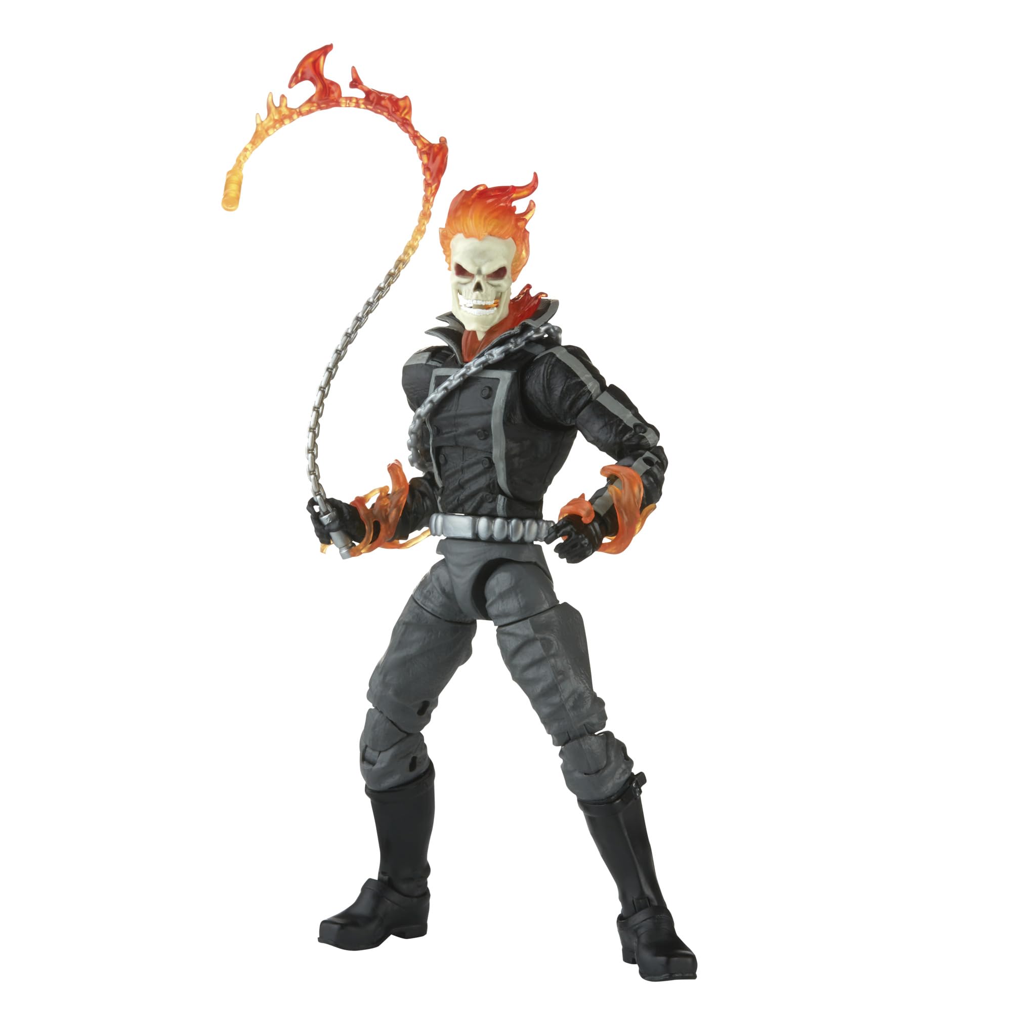 Marvel Hasbro, Legends Series, Comics, Ghost Rider, action figure giocattolo da 15 cm, 6 accessori