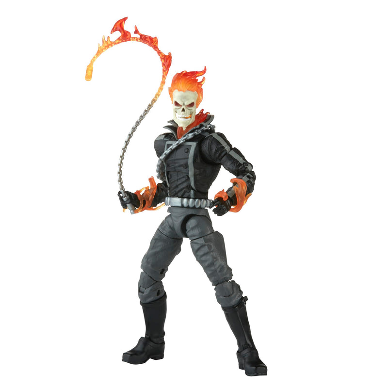 Marvel Hasbro, Legends Series, Comics, Ghost Rider, action figure giocattolo da 15 cm, 6 accessori