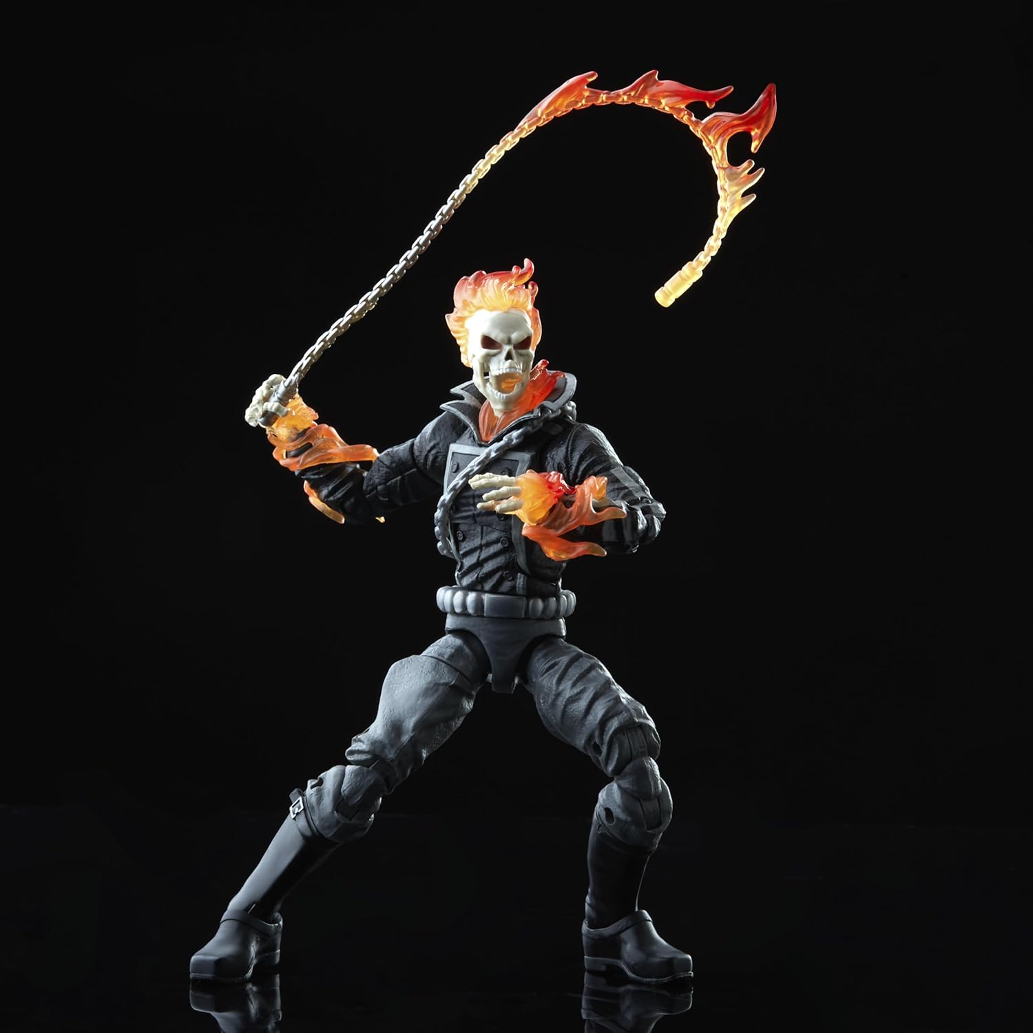 Marvel Hasbro, Legends Series, Comics, Ghost Rider, action figure giocattolo da 15 cm, 6 accessori