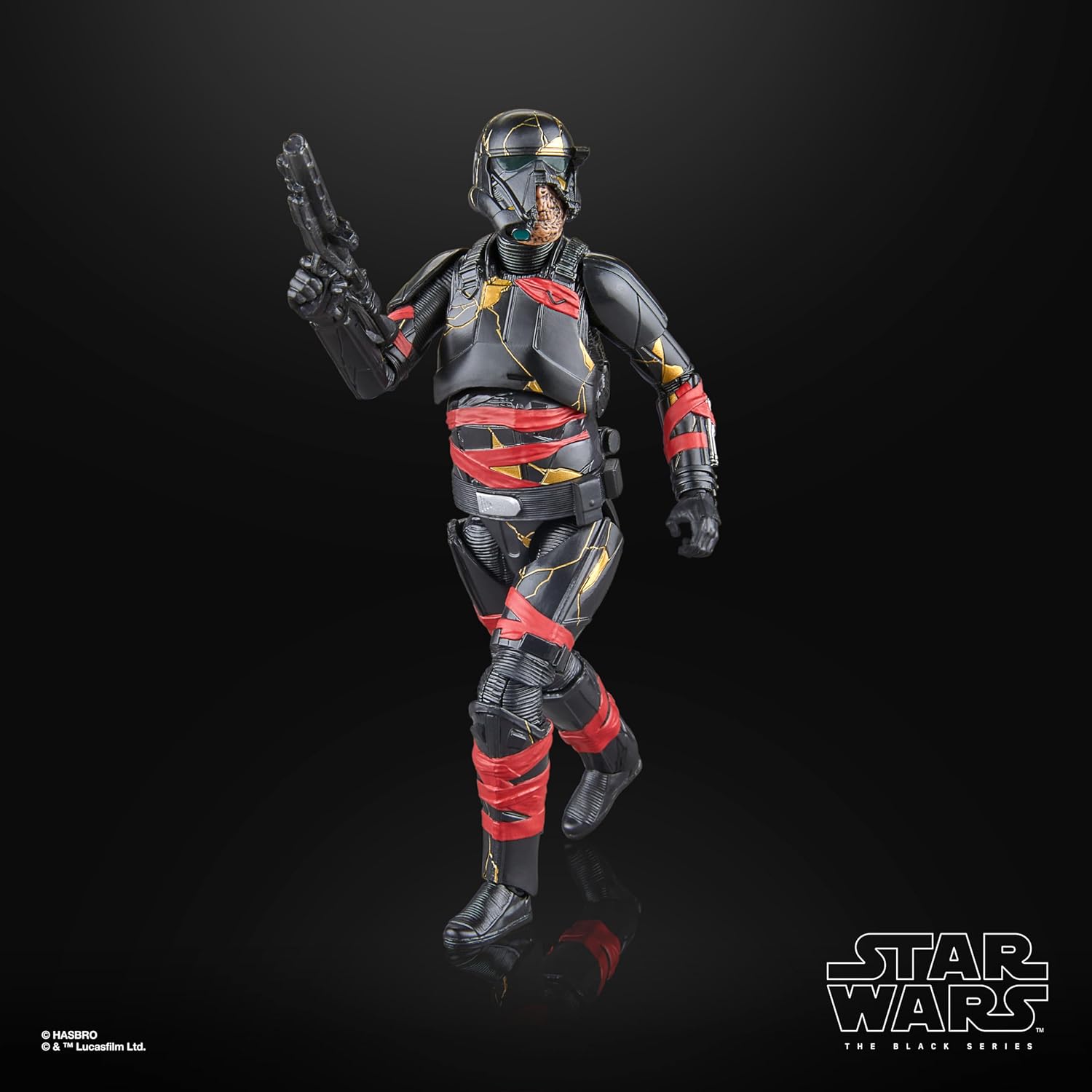 Star Wars The Black Series Night Trooper, Star Wars: Ahsoka Premium Action-Figur zum Sammeln (15 cm