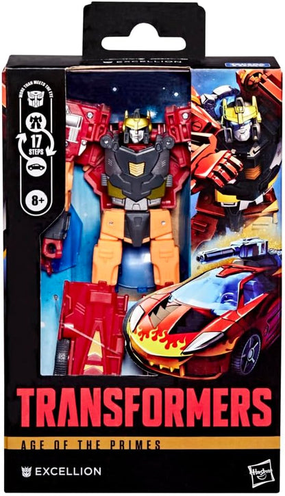 Transformers, Age of The Primes Deluxe Class, Cybertron, Action Figure di Excellion