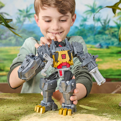 Transformers CYBERWORLD Grimlock Chomp & Battle Action Figure