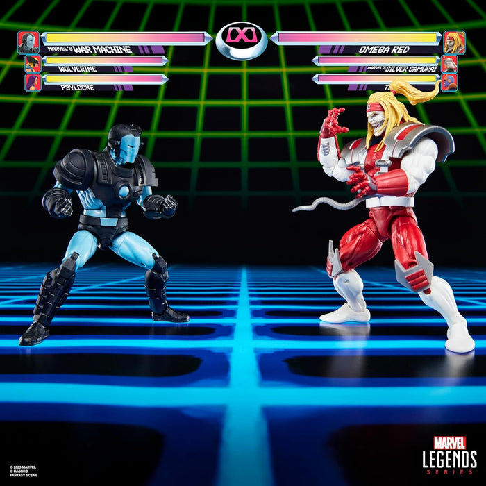 Marvel Legends Series Gamerverse Marvel's War Machine vs Marvel's Omega Red Action Figure Collectibles