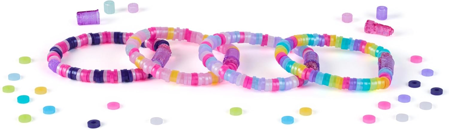 Cool Maker - Recharges Atelier À Bracelets Heishi - Extension Pour Machine Kit Bracelet Amitié 1 300 Perles - Utilisation Simple - Tendance Fun Facile - Loisir Créatif Enfant - Jouet Enfant 7 Ans Et +