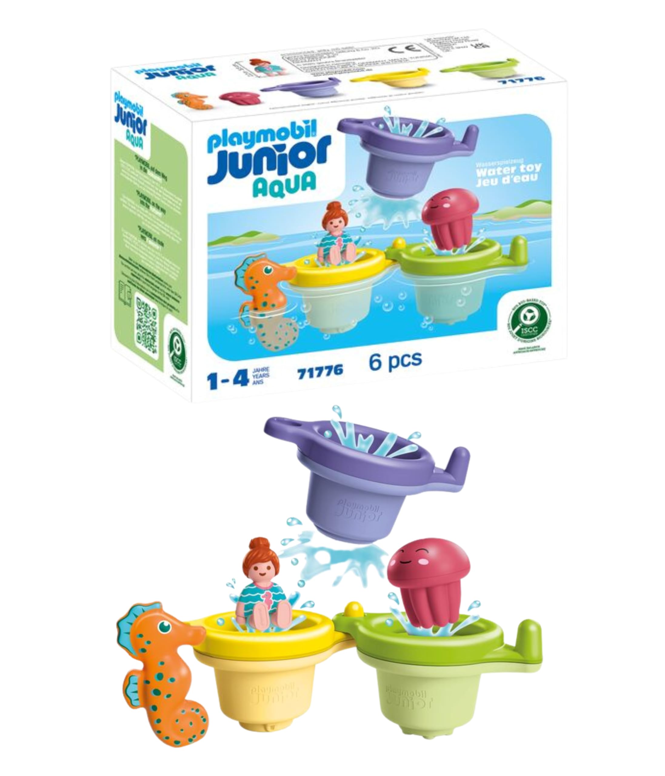 Playmobil - Junior Aqua: Floating Cups With Water Fun (71776)