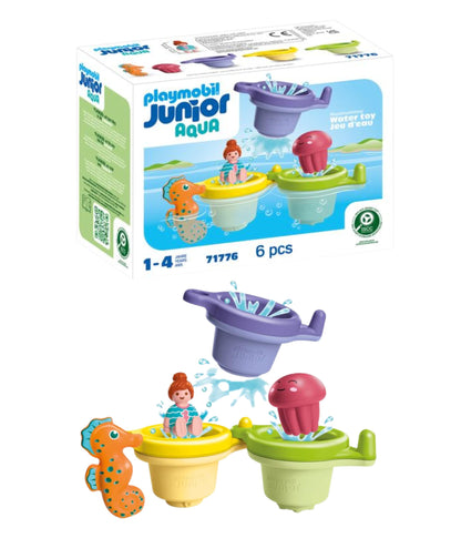Playmobil - Junior Aqua: Floating Cups With Water Fun (71776)