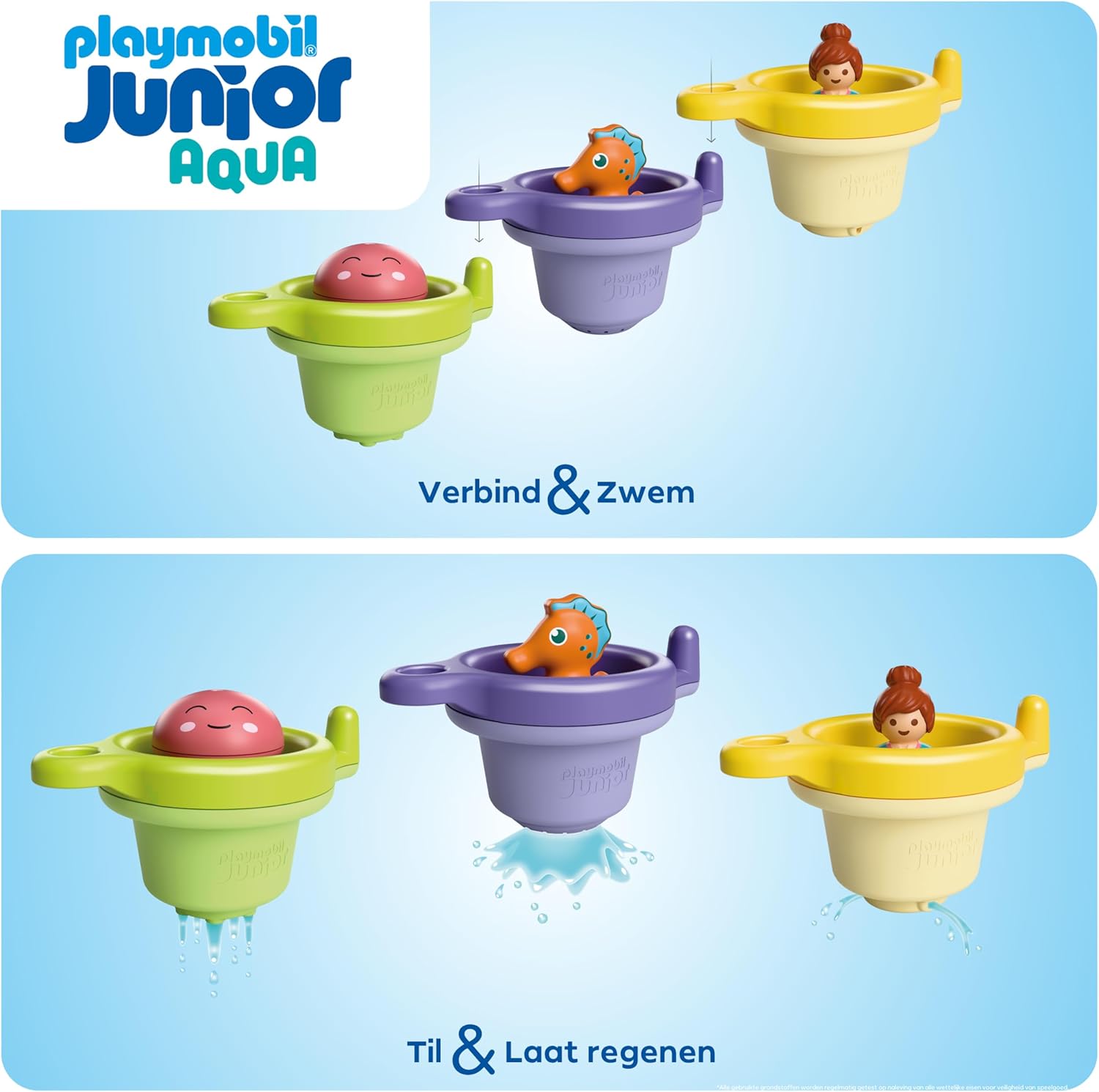 Playmobil - Junior Aqua: Floating Cups With Water Fun (71776)