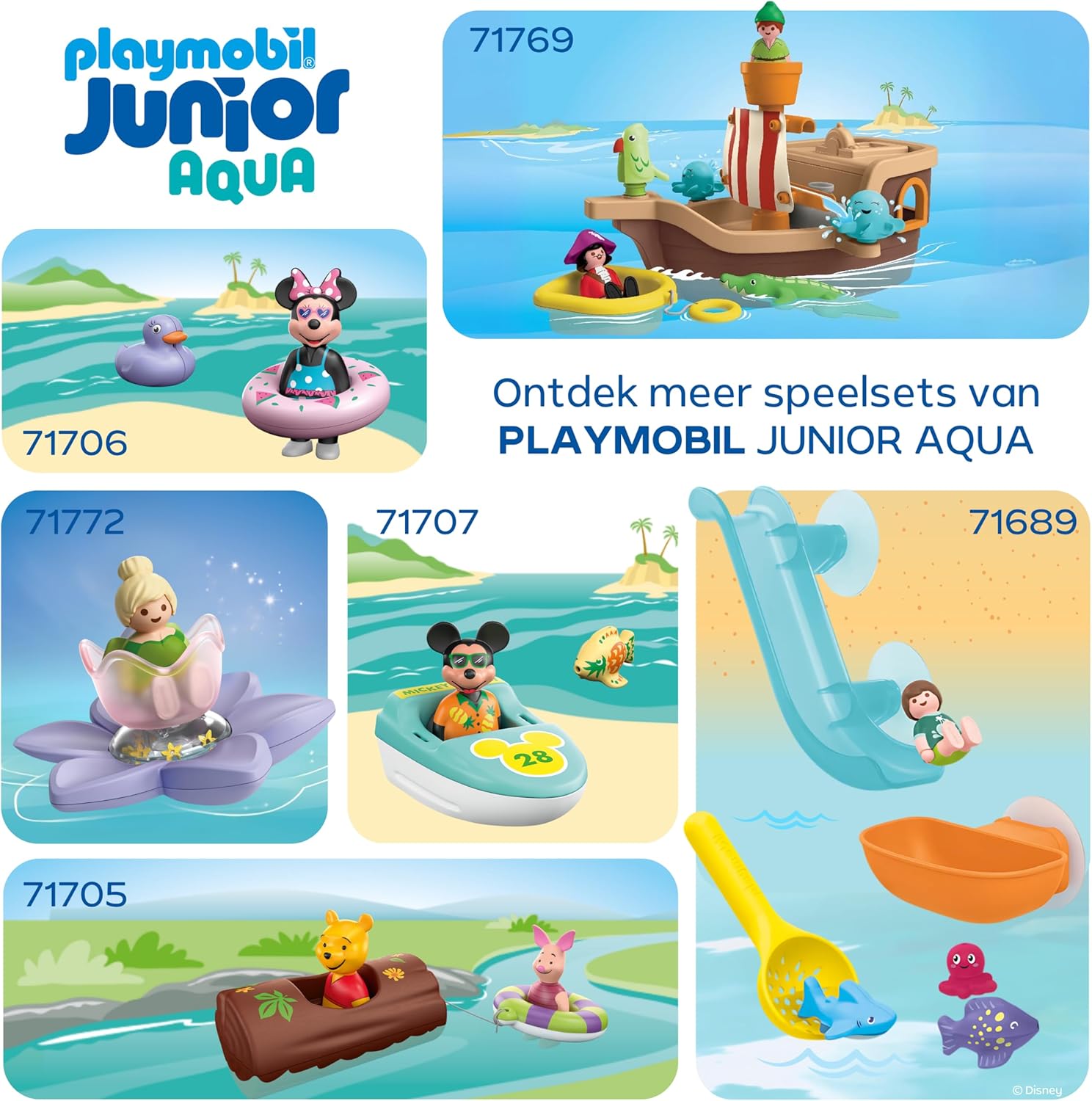 Playmobil - Junior Aqua: Floating Cups With Water Fun (71776)