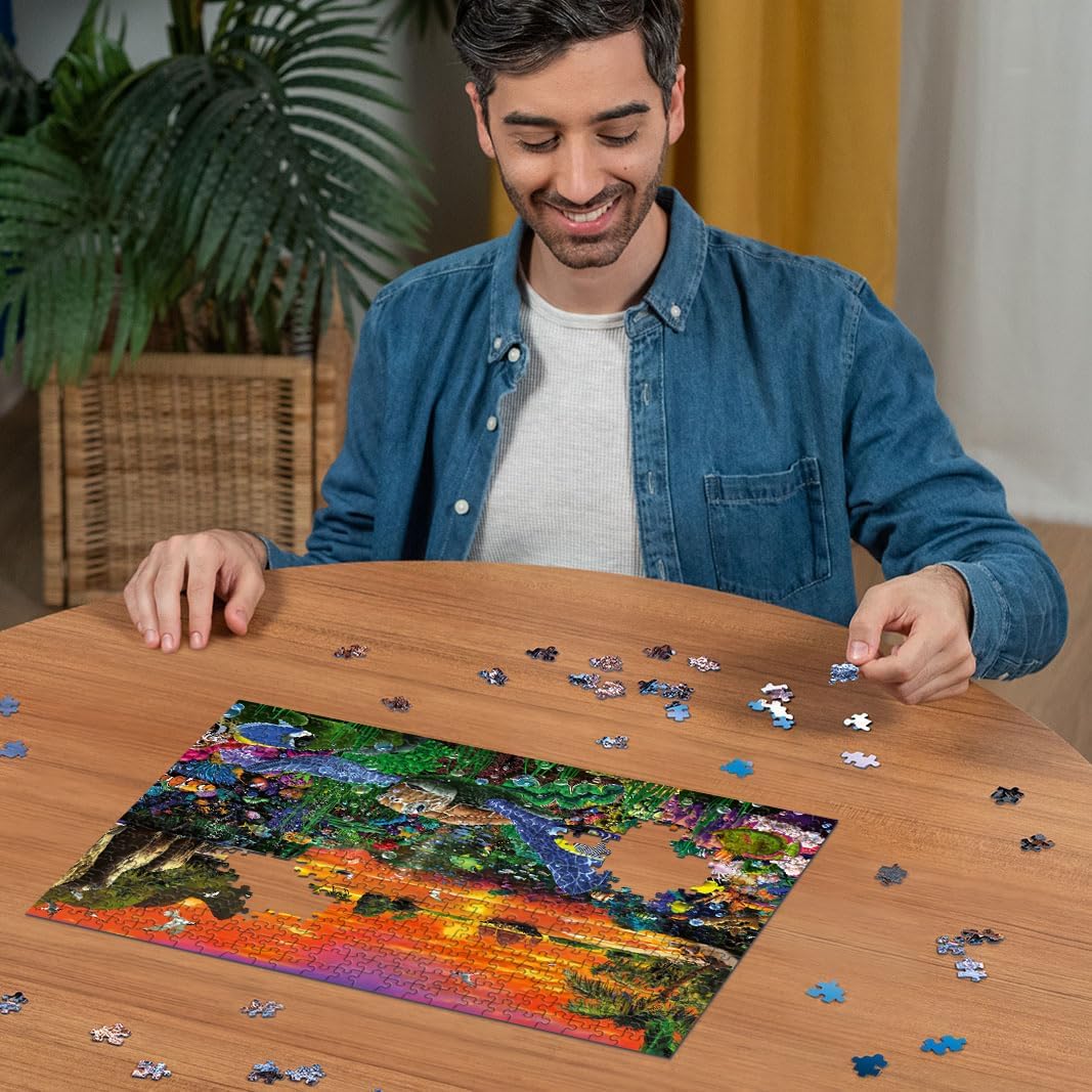 Ravensburger - Legpuzzel Schildpad In Het Rif 500st.