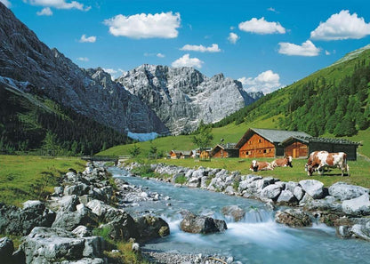 Ravensburger - Legpuzzel Karwendelgebergte Oostenrijk 1000st.