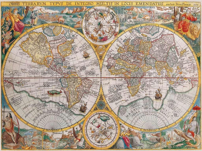 Ravensburger - Legpuzzel Wereldkaart 1594 1500st.