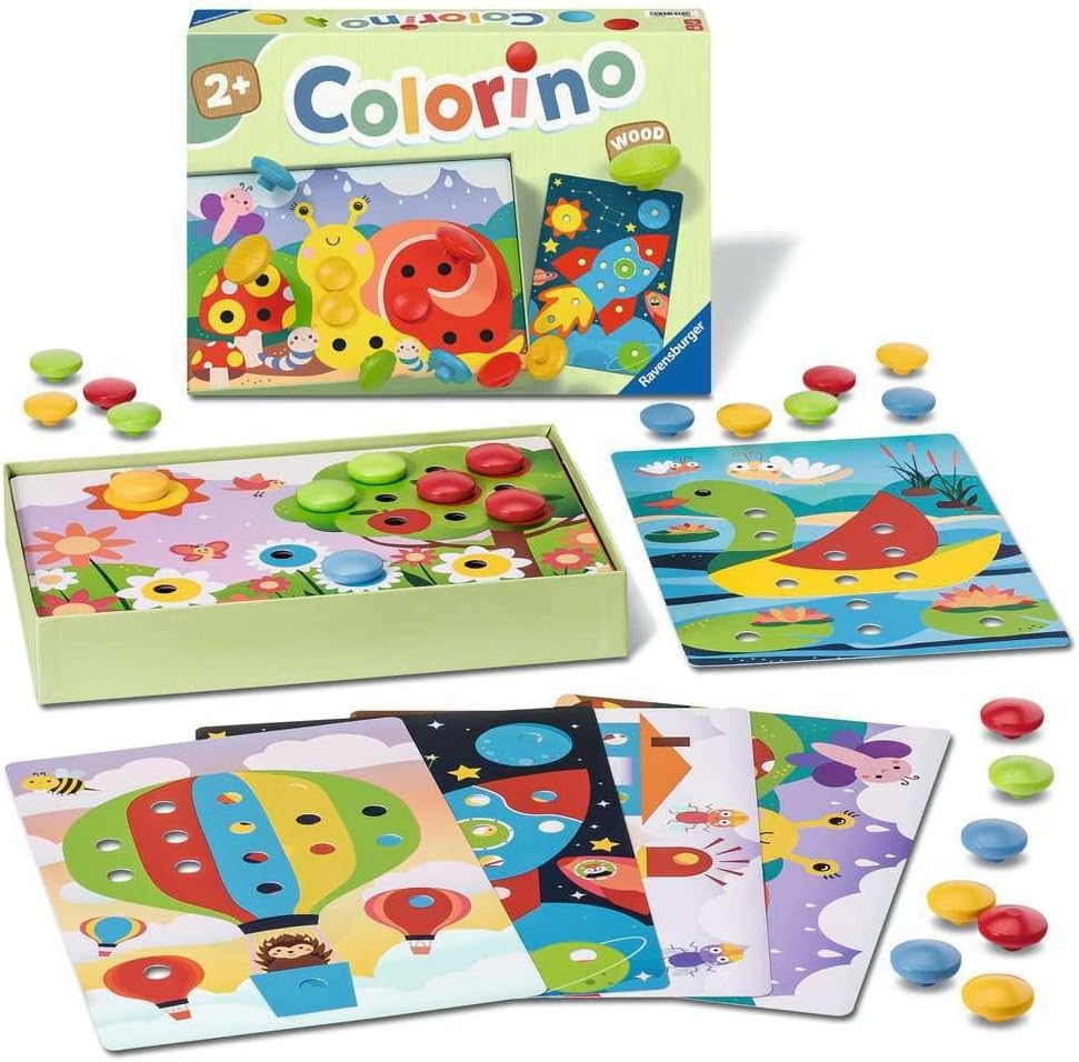 Ravensburger - Mijn Houten Colorino Kinderspel