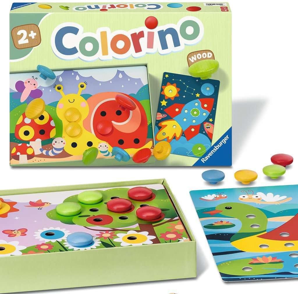Ravensburger - Mijn Houten Colorino Kinderspel