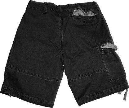 Spiral - Metal Streetwear - Vintage Cargo Shorts Black - M