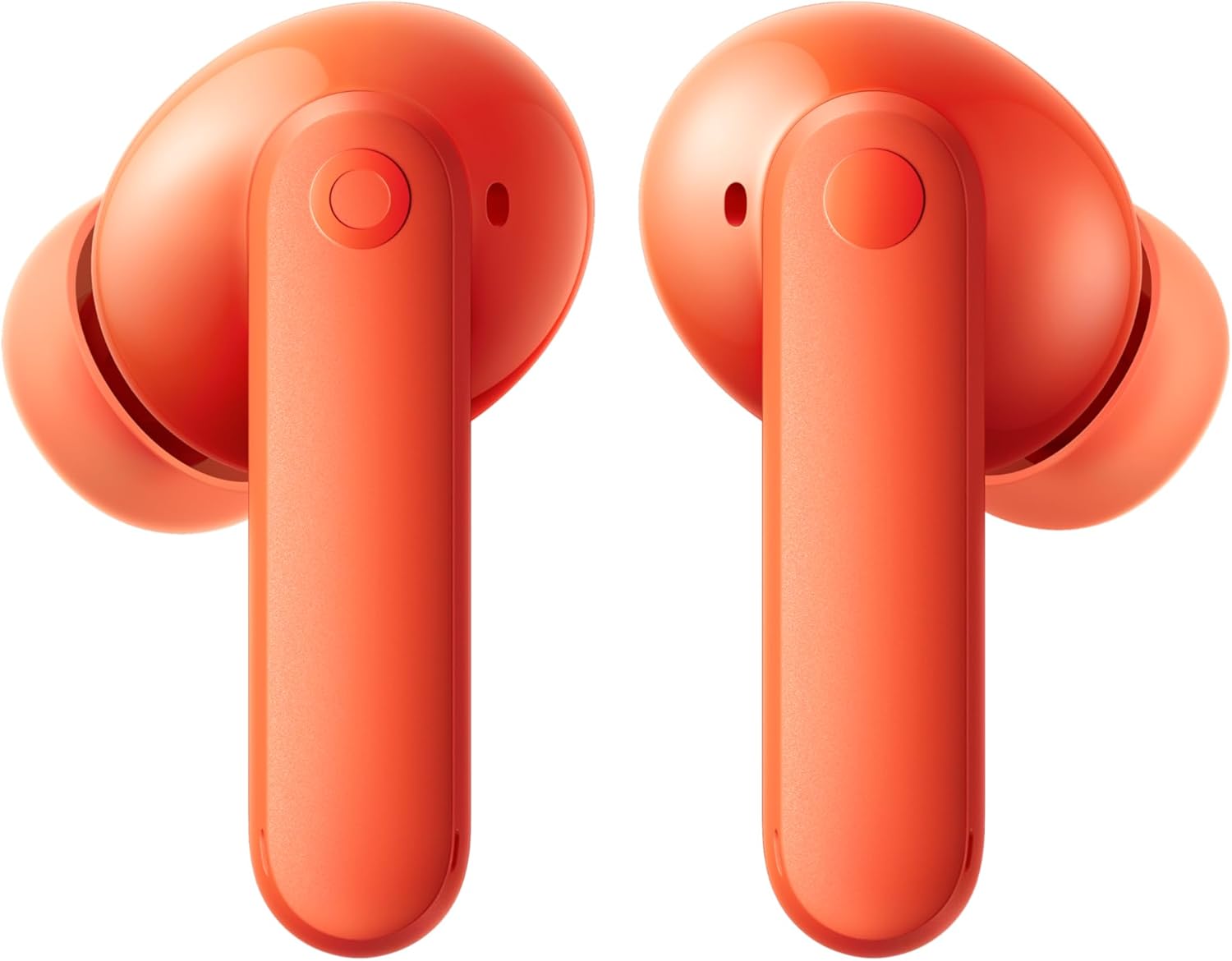 CMF Buds 2 Wireless Earbuds with 48 dB Hybrid ANC, 55-Hour Battery Life, 11mm PMI Driver, 6 HD mics and Spatial Audio, IP55 Dust & Water Resistance - Orange