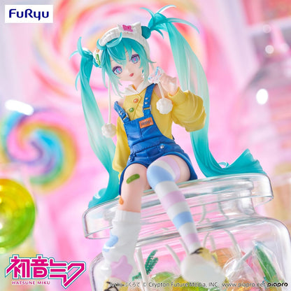 FuRyu Corporation-Hatsune Miku Noodle Stopper Figure -Lollipop- Figure