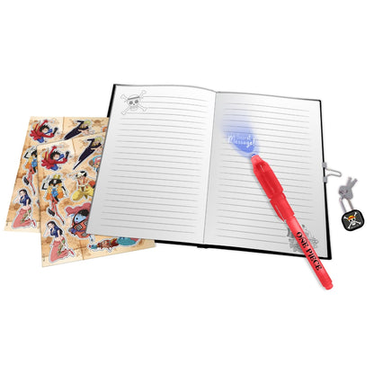 Kids Licensing - Tagebuch mit magischem Stift One Piece