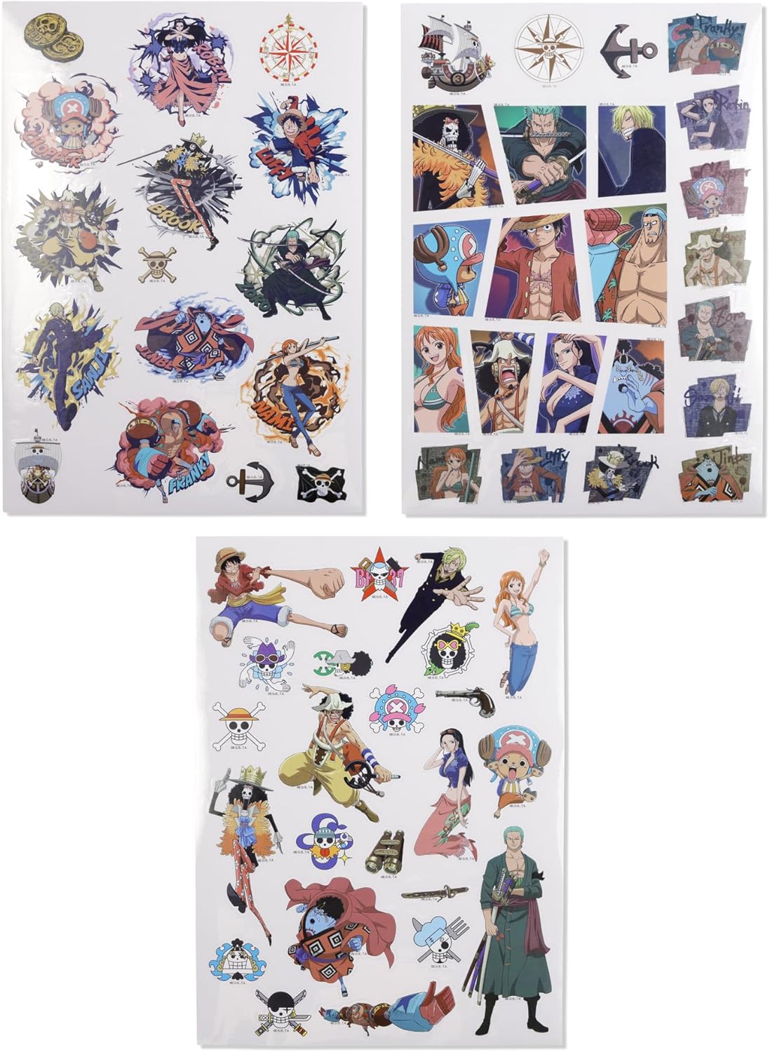 Stickers Set ONE Piece