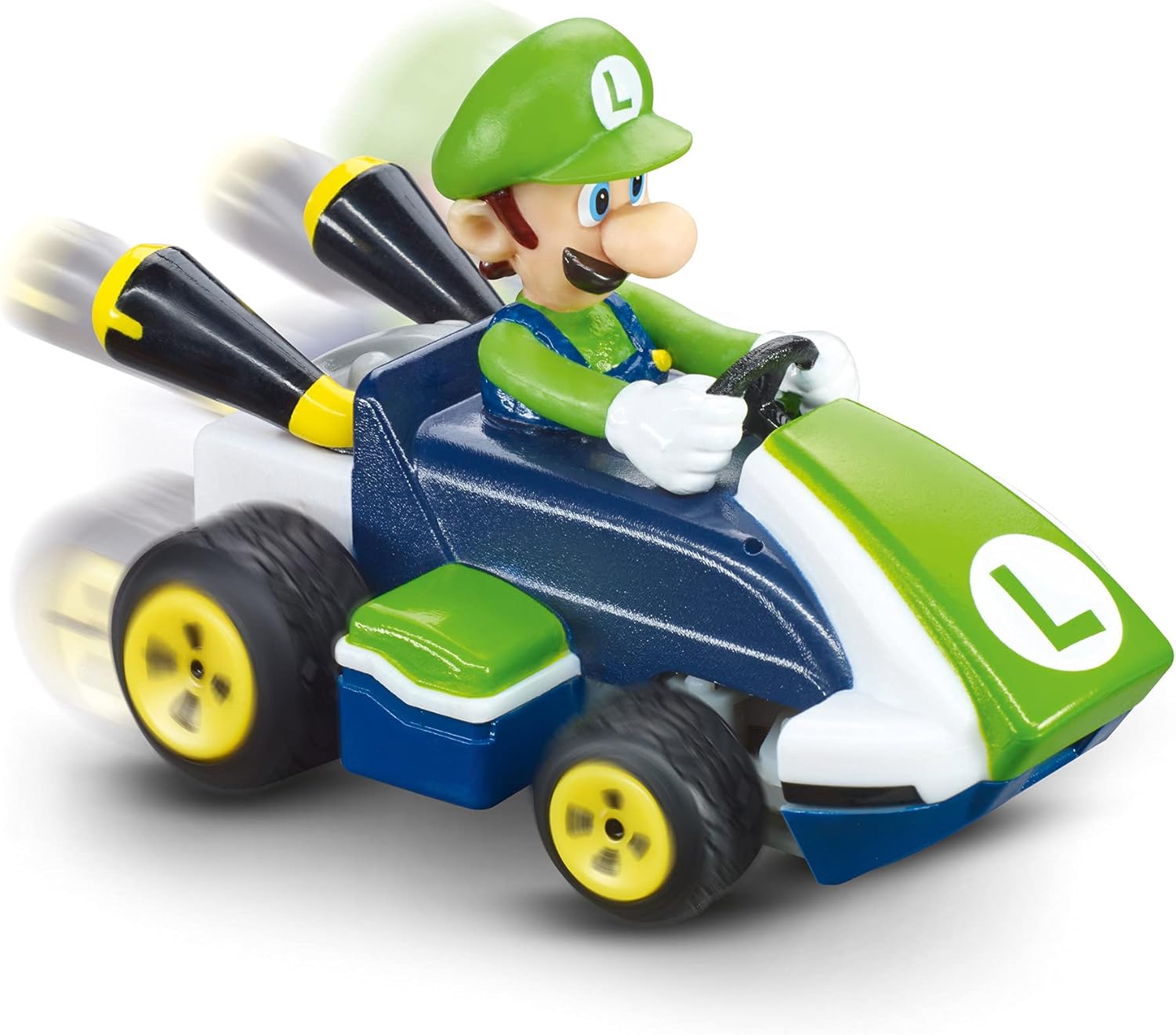 Carrera RC Mario Kart Mini RC Luigi, For Children and Adults, Boys & Girls, Unique Original Licence, Instant Driving Fun with Ready to Run, Green