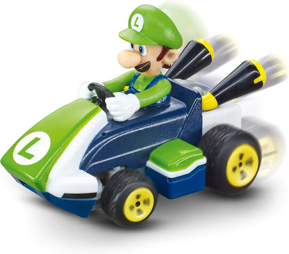 Carrera RC Mario Kart Mini RC Luigi, For Children and Adults, Boys & Girls, Unique Original Licence, Instant Driving Fun with Ready to Run, Green