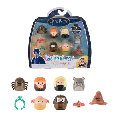 Squishalongs - Harry Potter 6 Fig Pk Style 2 W1