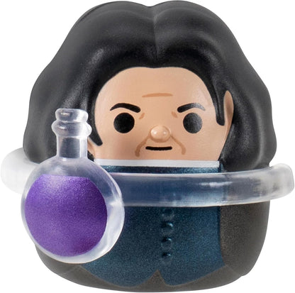 Squish-a-longs “Harry Potter” Hogwarts Castle Playset - Severus Snape, Harry Potter, Minerva McGonagall, and Moaning Myrtle, Accessories and play and display Hogwarts Castle
