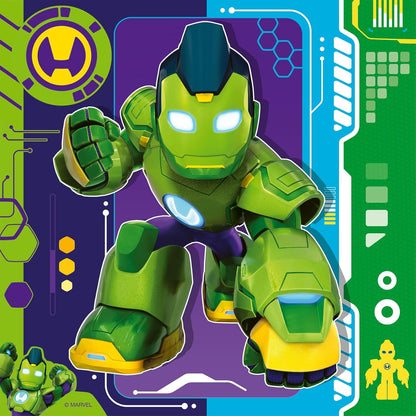 Ravensburger Iron Man & His Awesome Friends 3x 49 piece Jigsaw Puzzles for Adults and Kids Age 5 Years Up