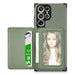 Wallet Leather Case For Samsung Galaxy S22 Ultra S21 Plus S20 FE A03S A12 A13 A23 A31 A32 A33 A50 A51 A52 A53 A70 A71 A72 A73,green,For Galaxy S21