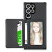 Wallet Leather Case For Samsung Galaxy S22 Ultra S21 Plus S20 FE A03S A12 A13 A23 A31 A32 A33 A50 A51 A52 A53 A70 A71 A72 A73,Black,For Galaxy S21