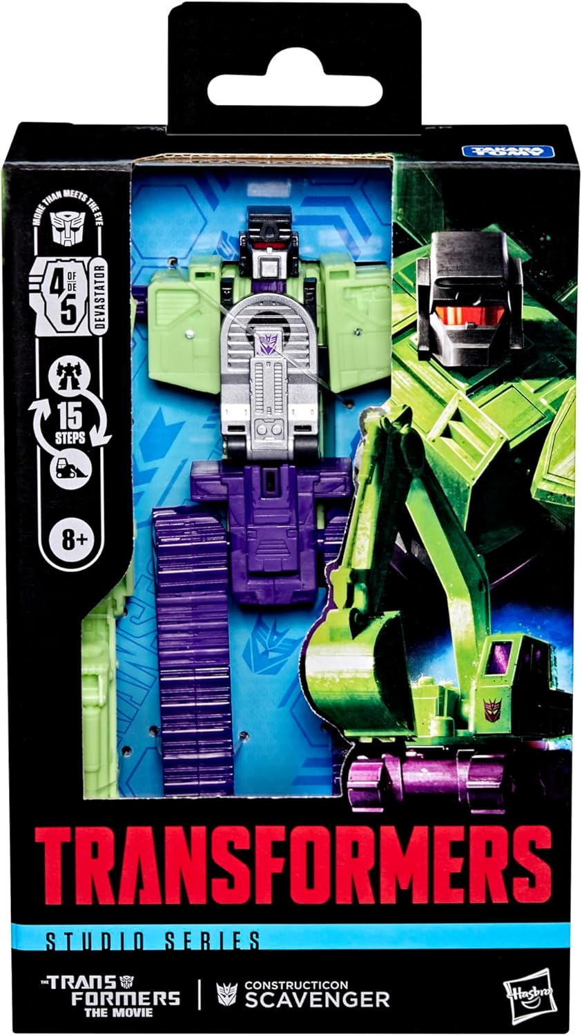 Transformers Studio Series Deluxe Class The The Movie Constructicon Scavenger Action Figure