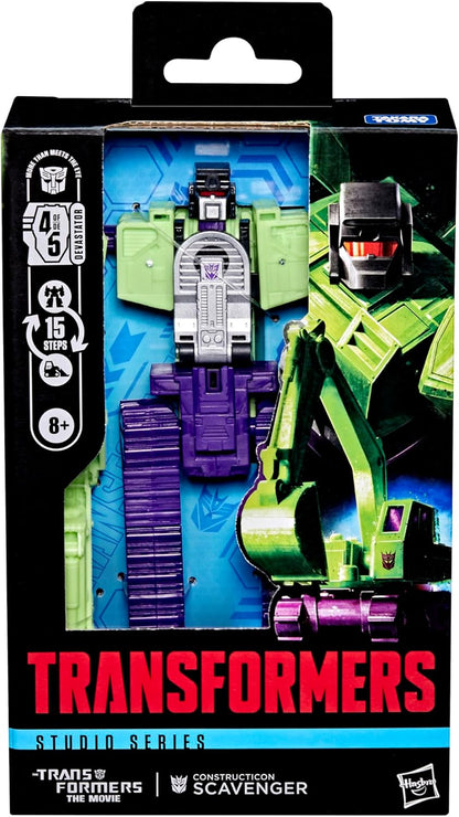 Transformers Studio Series Deluxe Class The The Movie Constructicon Scavenger Action Figure