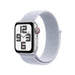 Apple Watch Se (Gps + Cellular) - 2Nd Generation - 40 Mm - Silver Aluminium - Smart Watch With Sport Loop - Soft Double-