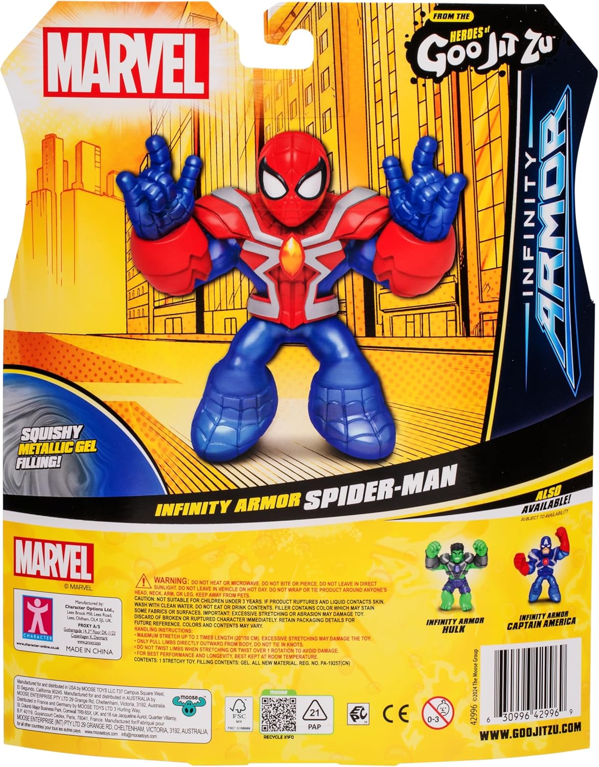 HEROES OF GOO JIT ZU Marvel S11 W1 Hero PK