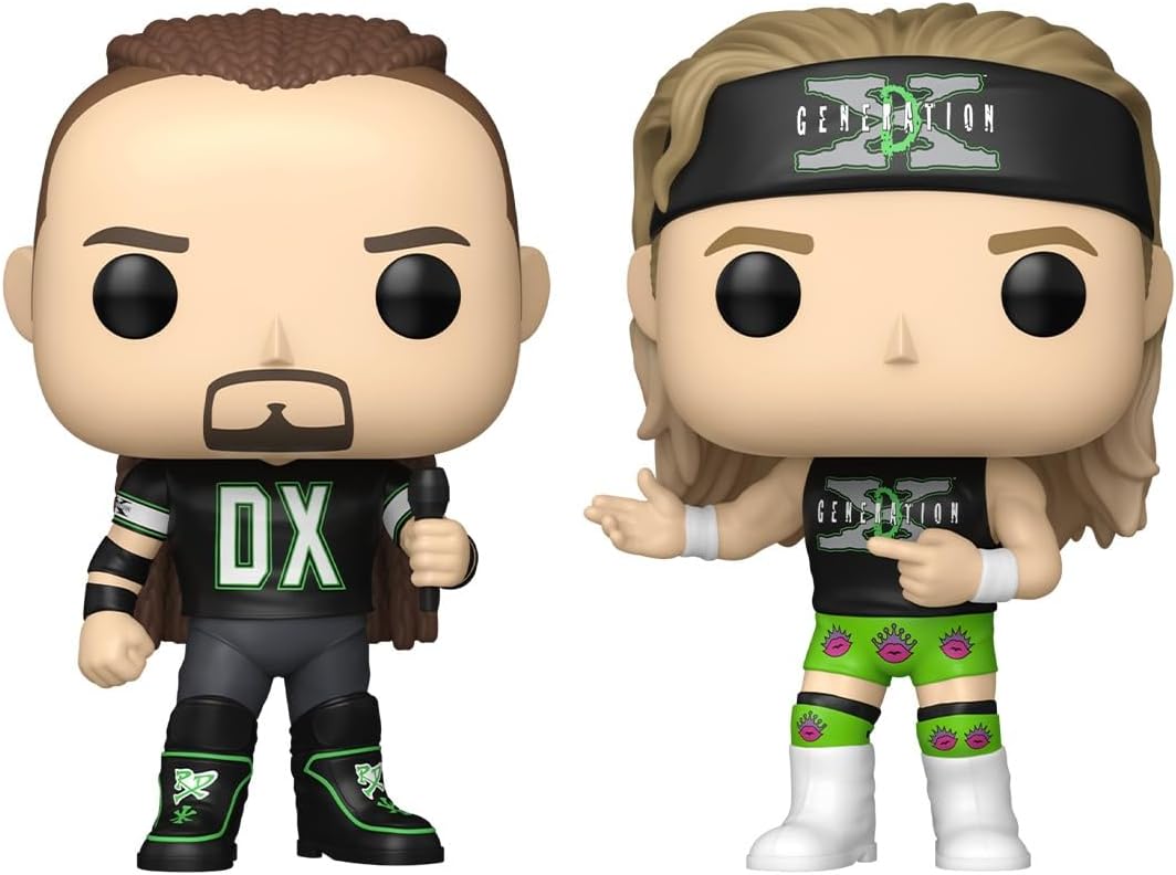 Funko Pop! WWE: New Age Outlaws - Road Dogg Jesse James - 2PK - Vinyl-Sammelfigur - Geschenkidee - Offizielle Handelswaren - Spielzeug Für Kinder und Erwachsene - Sports Fans