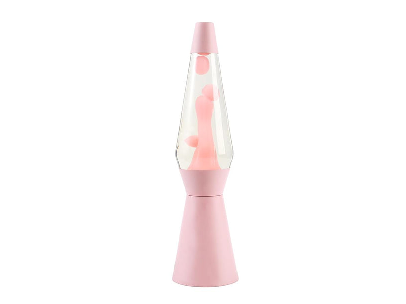 Itotal - Spaceship Lava Lamp - Pastel Pink - 40 Cm