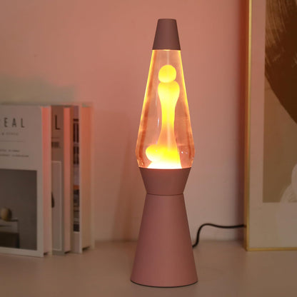 Itotal - Spaceship Lava Lamp - Pastel Pink - 40 Cm
