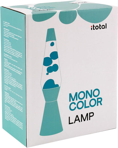 Itotal - Spaceship Lava Lamp - Pastel Green - 40 Cm