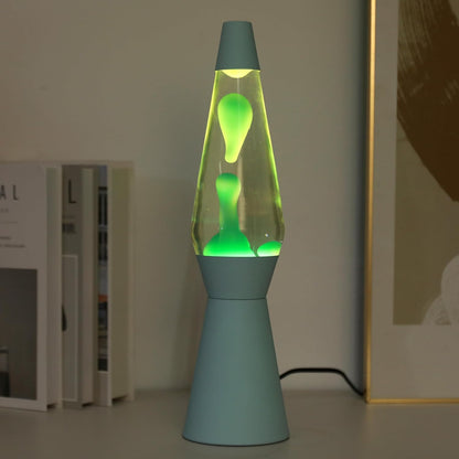 Itotal - Spaceship Lava Lamp - Pastel Green - 40 Cm