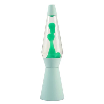 Itotal - Spaceship Lava Lamp - Pastel Green - 40 Cm