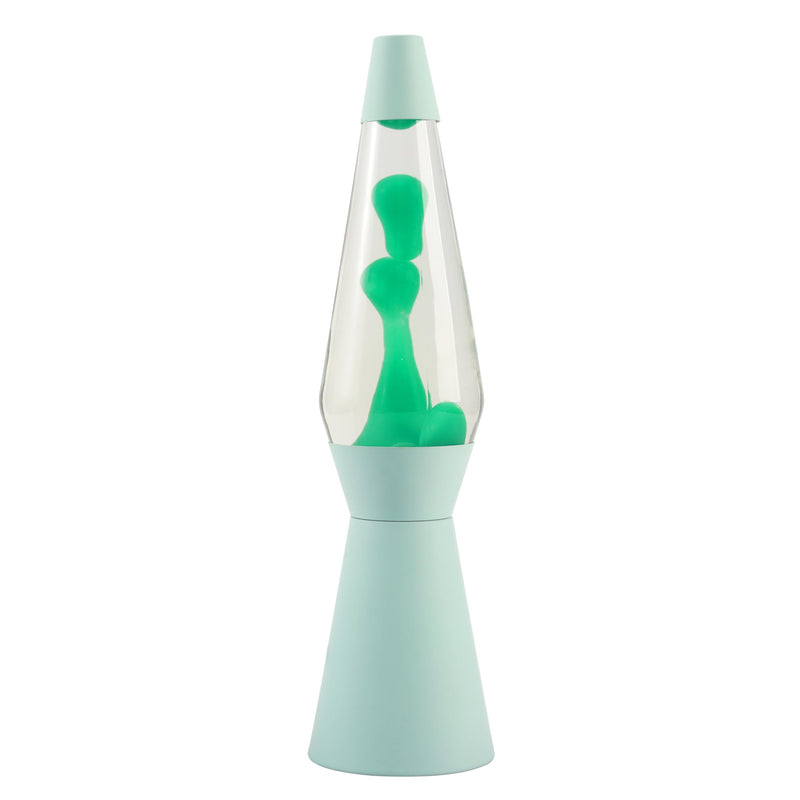 Itotal - Spaceship Lava Lamp - Pastel Green - 40 Cm